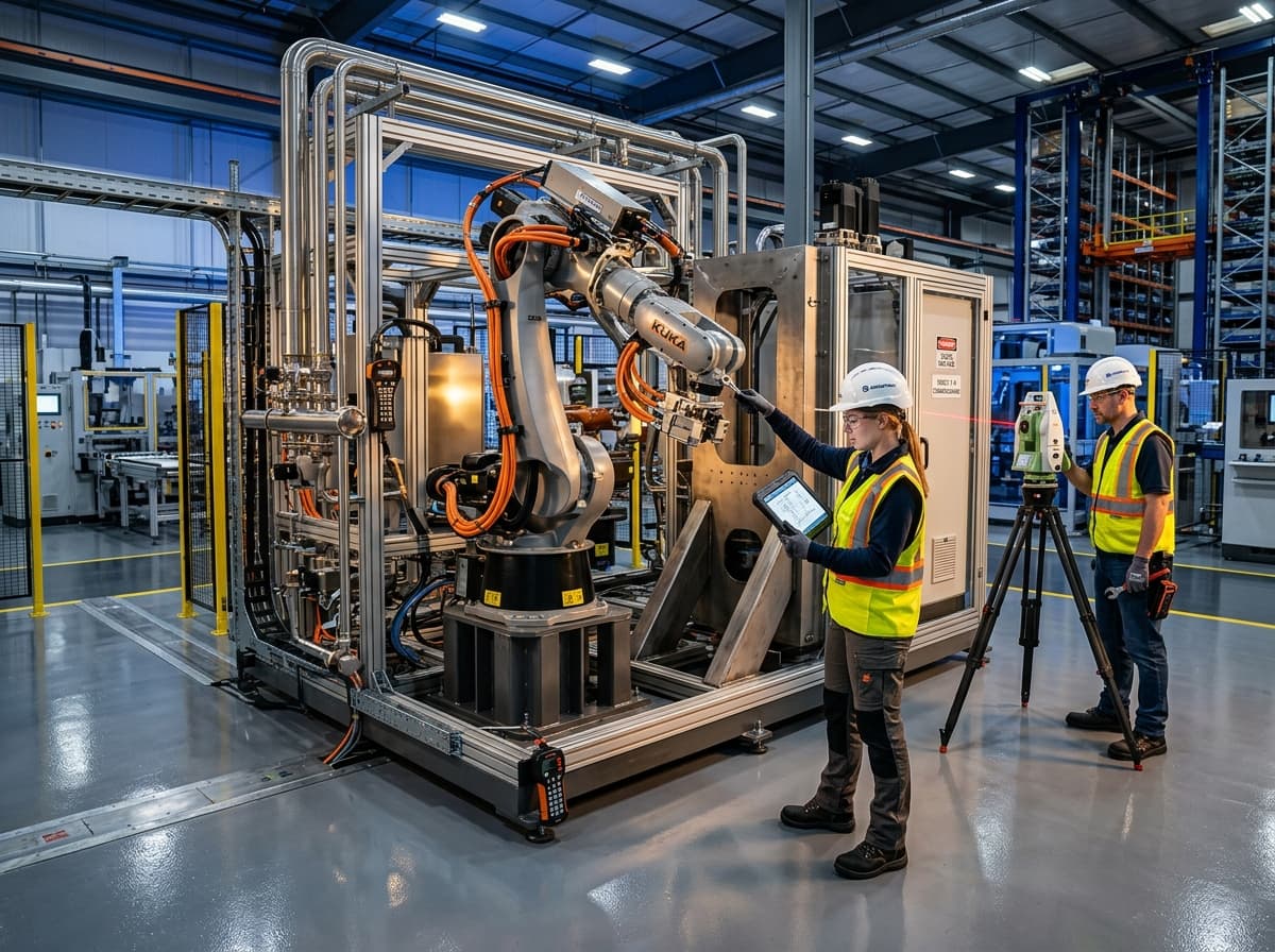 Advanced Machinery Installation & Commissioning - Valoris Turnkey Solutions